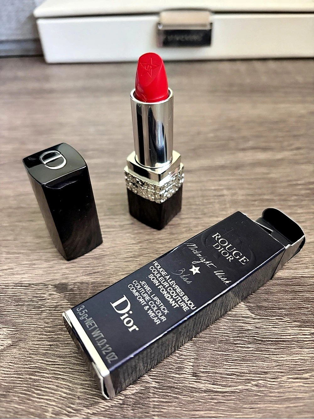 Dior Rouge Bisou Red Lipstick NWT